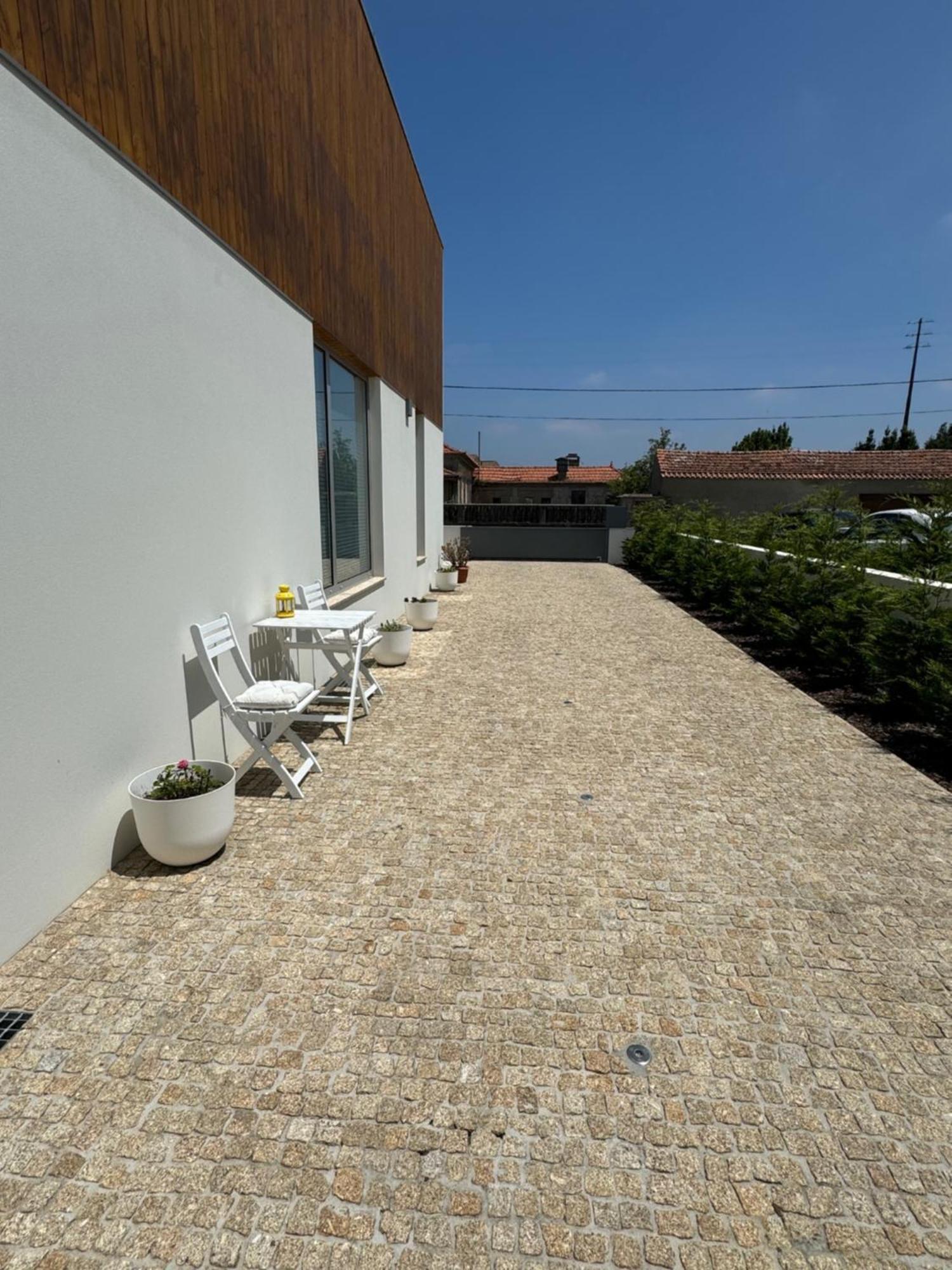 Villa Modern Barn House In Countryside Murtosa Exterior foto